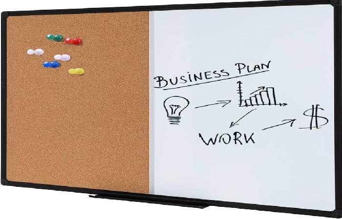 X BOARD Bulletin Whiteboard Combo