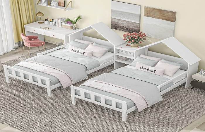 modren twin bed frame 