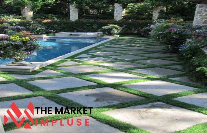 Stone Pavers, Gravel, and Greenery deck