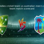 West Indies Cricket Team VS Australian Men’s Cricket Team Match Scorecard