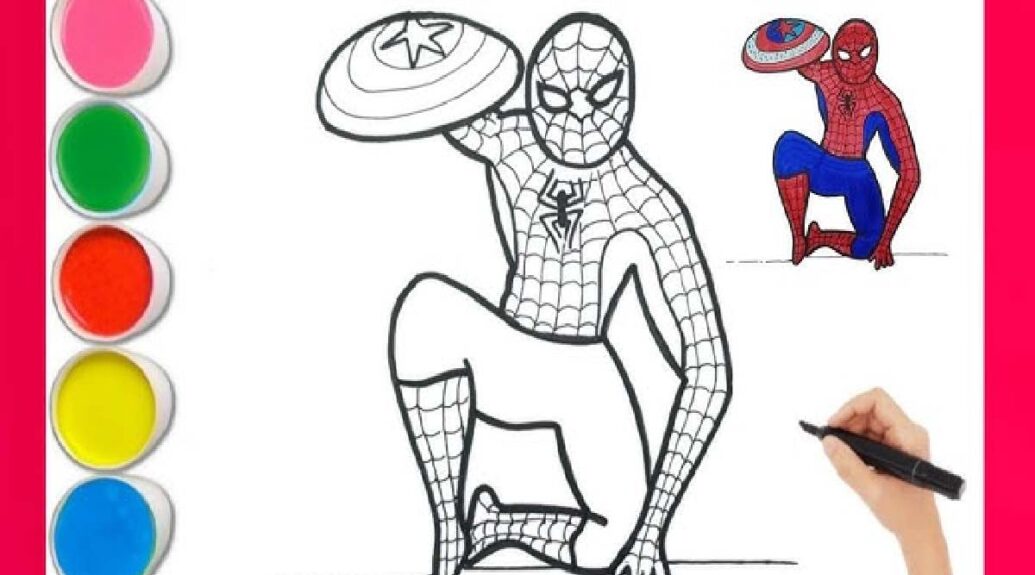 How to drawing:7barsug8u0w= spiderman in Various Art Forms