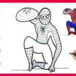 How to drawing:7barsug8u0w= spiderman in Various Art Forms